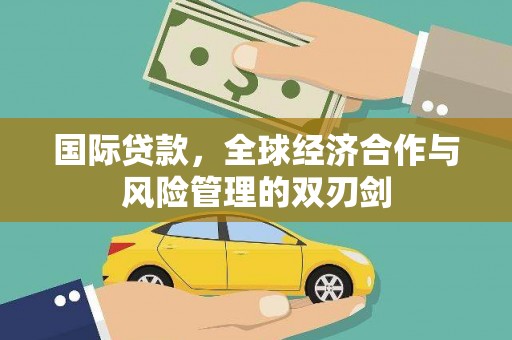 邵阳国际贷款，全球经济合作与风险管理的双刃剑