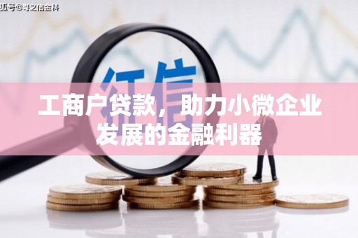 邵阳工商户贷款，助力小微企业发展的金融利器