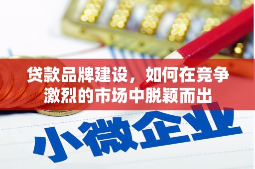 邵阳贷款品牌建设，如何在竞争激烈的市场中脱颖而出