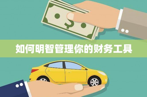 邵阳如何明智管理你的财务工具