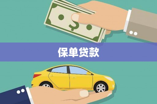邵阳保单贷款