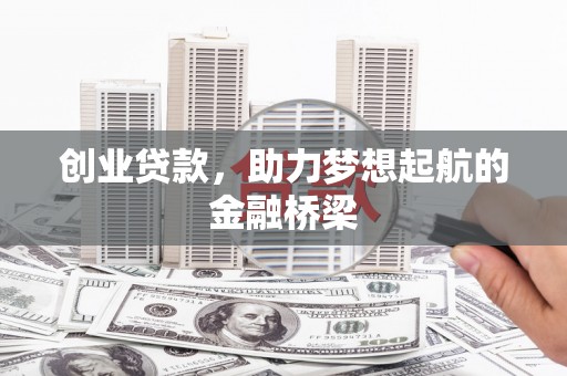 邵阳创业贷款，助力梦想起航的金融桥梁