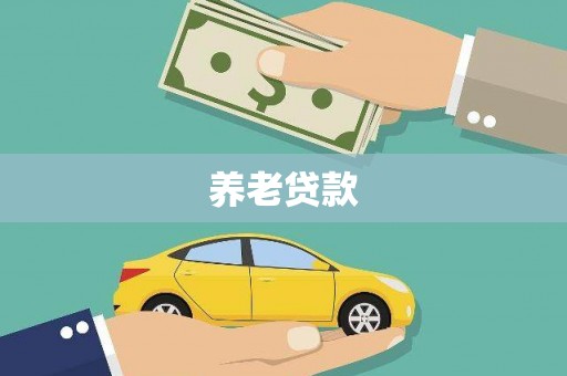 邵阳养老贷款