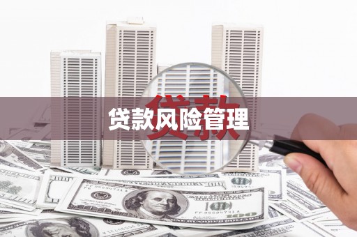 邵阳贷款风险管理