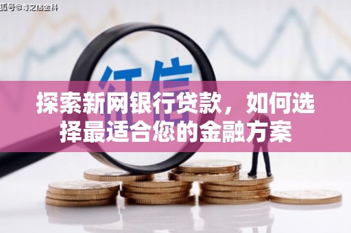 邵阳探索新网银行贷款，如何选择最适合您的金融方案