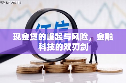 邵阳现金贷的崛起与风险，金融科技的双刃剑