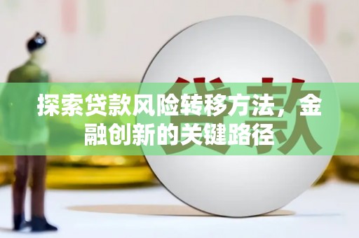 邵阳探索贷款风险转移方法，金融创新的关键路径