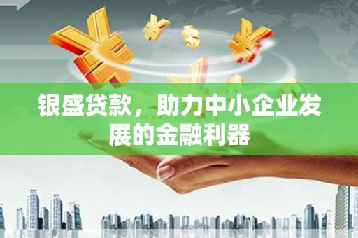 邵阳银盛贷款，助力中小企业发展的金融利器