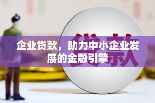 邵阳企业贷款，助力中小企业发展的金融引擎