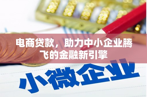 邵阳电商贷款，助力中小企业腾飞的金融新引擎