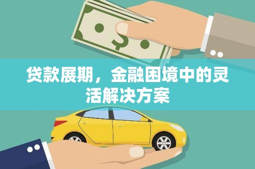 邵阳贷款展期，金融困境中的灵活解决方案