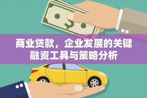 邵阳商业贷款，企业发展的关键融资工具与策略分析