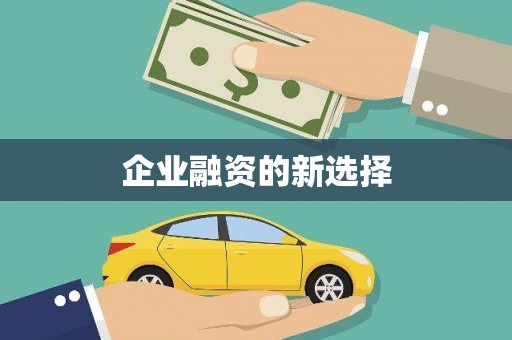 邵阳企业融资的新选择