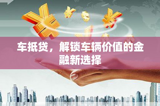 邵阳车抵贷，解锁车辆价值的金融新选择