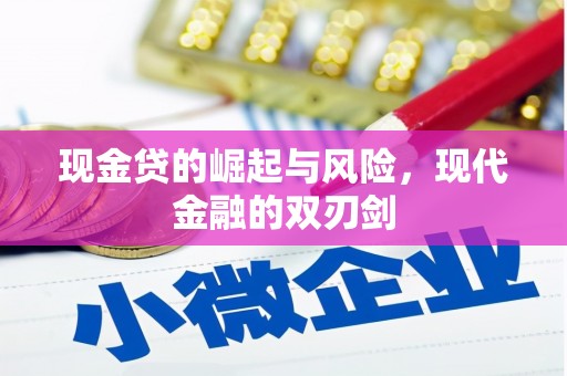 邵阳现金贷的崛起与风险，现代金融的双刃剑