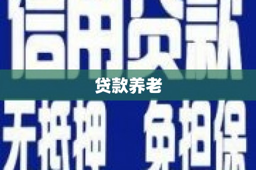 邵阳贷款养老