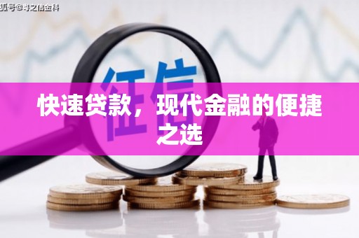 邵阳快速贷款，现代金融的便捷之选