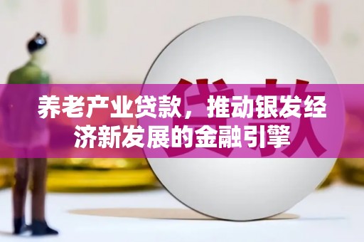 邵阳养老产业贷款，推动银发经济新发展的金融引擎