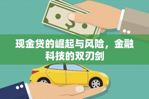 邵阳现金贷的崛起与风险，金融科技的双刃剑