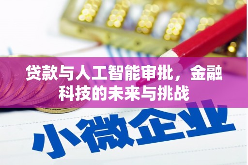 邵阳贷款与人工智能审批，金融科技的未来与挑战