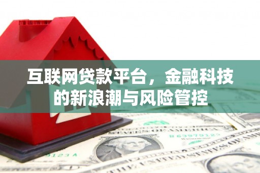 邵阳互联网贷款平台，金融科技的新浪潮与风险管控