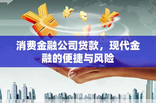 邵阳消费金融公司贷款，现代金融的便捷与风险