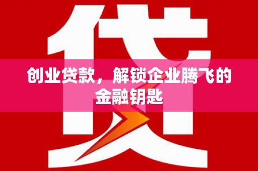 邵阳创业贷款，解锁企业腾飞的金融钥匙