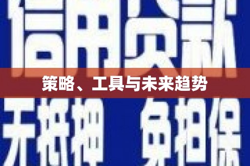 邵阳策略、工具与未来趋势