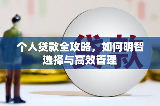 邵阳个人贷款全攻略，如何明智选择与高效管理