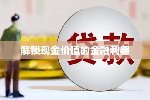 邵阳解锁现金价值的金融利器