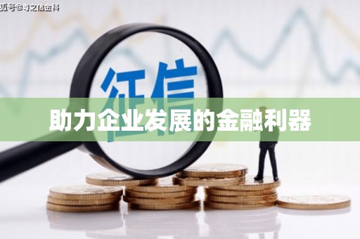 邵阳助力企业发展的金融利器