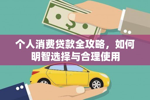 邵阳个人消费贷款全攻略，如何明智选择与合理使用
