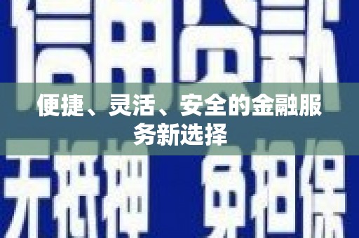 邵阳便捷、灵活、安全的金融服务新选择