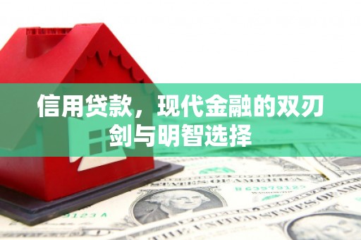 邵阳信用贷款，现代金融的双刃剑与明智选择